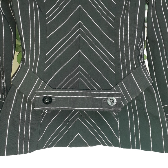 Michele Bohbot Bisou Bisou Pinstripe Pant Suit Set - Picture 15 of 16